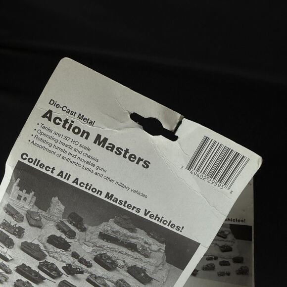 2x ZEE ZYLMEX ZYLL ACTION MASTERS TANK M48 PATTON & M551 SHERIDAN 1:87 1993 - Picture 10 of 10